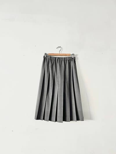 【美品】Charpentier de Vaisseau　 ウールプリーツスカート　Belle 画像1