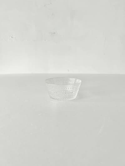【北欧】美品　iittala 　カステヘルミ　ボウル230ml　クリア　3 画像1