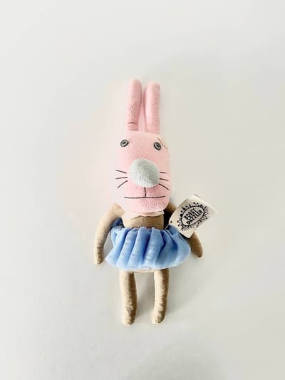 BOBBY DAZZLER　ぬいぐるみ　うさぎ　ピンク　チュチュ 画像1