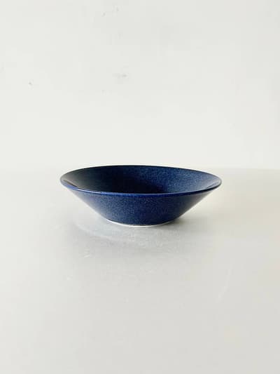 【廃盤】北欧　iittala　ティーマ　ボウル　ドッテドブルー　21㎝ 画像1