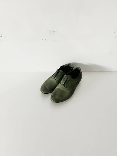 【美品】SAYA 　紐なしレースアップスリッポン　24㎝　 画像1
