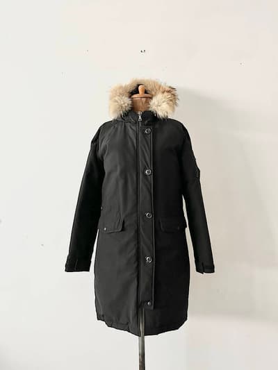 CAPE HEIGHTS ダウンパーカー　80/20　サイズS　黒　 画像1