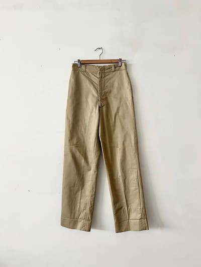 【アメリカvintage】U.S.ARMY Vintage chino　 チノトラウザーズ　RAPID ZIP 画像1