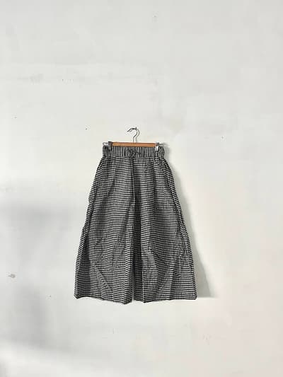 【美品】R&D.M.Co- OLDMAN'S TAILOR　ギンガムチェック　パンツ　FREE　 画像1