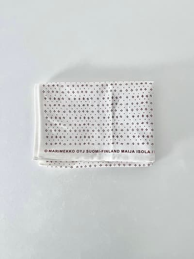 【未使用】marimekko muija 黒　ティータオル ムイヤ キッチンタオル　 画像1