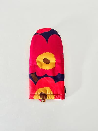【未使用】marimekko　 ウニッコ　ミトン　鍋敷き　セット　鍋つかみ　 画像1