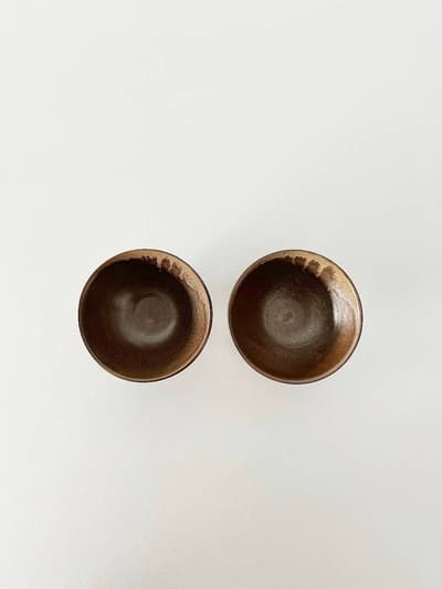 【美品】ネギシ製陶　茶碗　ペアセット 画像1