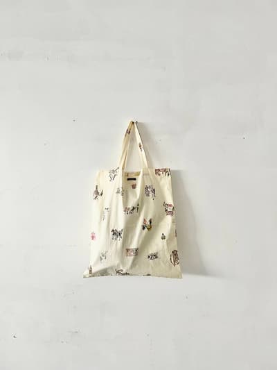 【美品】R&D.M.Co- OLDMAN'S TAILOR　CIRCUS TOTE BAG 画像1