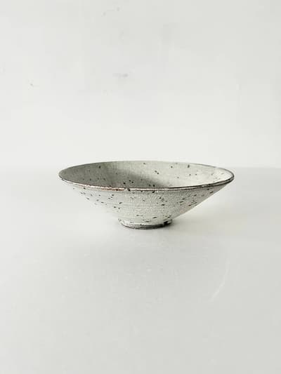 【美品】大原拓也 烈粉引き7寸皿 画像1