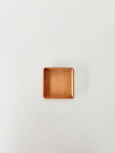 【美品】高塚和則　木工房　　角コースター 桜　1 画像1