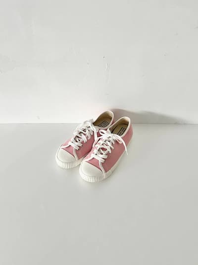 【未使用】REPRODUCTION OF FOUND　TOMORROWLAND スニーカー　ピンク　サイズ38 画像1