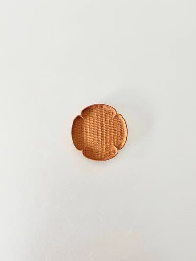 【美品】高塚和則　木工房　　花コースター　桜 画像1
