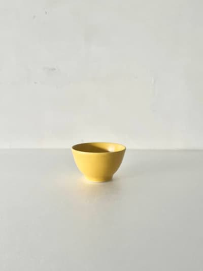 【美品】吉村和美　小椀　イエロー　 画像1