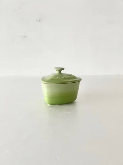【未使用】LE CREUSET　ラムカン　ダムールS　蓋付き　１ 画像1