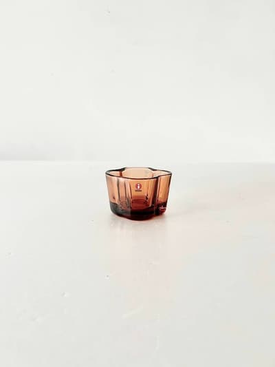 【北欧】iittala　Alvar Aalto Collection キャドルホルダー　セビリアオレンジ　60mm 画像1