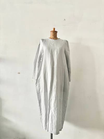 【美品】mina perhonenm　ilma　リネンワンピース　サイズ36　 画像1