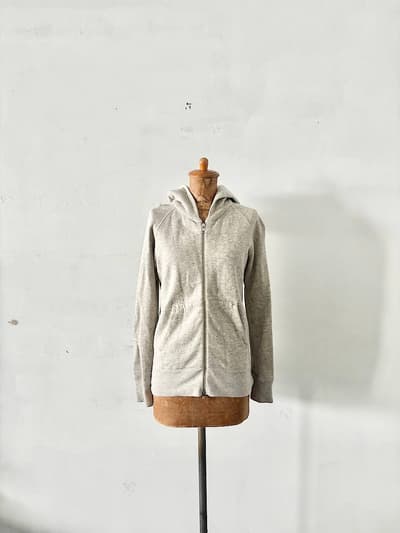 AIR ROOM PRODUCTS　ヤクウールミックス吊り編み裏起毛パーカ　サイズ2　　 画像1