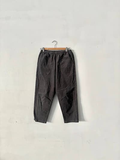DANTON　ストレッチコーデュロイ イージーパンツ　サイズ36　チャコール　 画像1