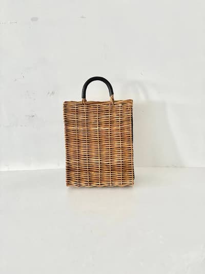 【美品】ODDS　ARAROG TOTE BAG　かごバッグ　 画像1