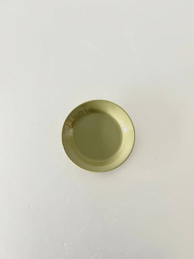 【北欧】Iitala　TEEMA　オリーブグリーン　14cm　２ 画像1