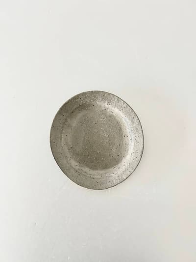 【美品】藤本羊子　リムプレート　グレー 画像1