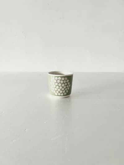 【北欧】marimekko　PUKETTI プケッティ ペールグリーン　ラテマグ 画像1