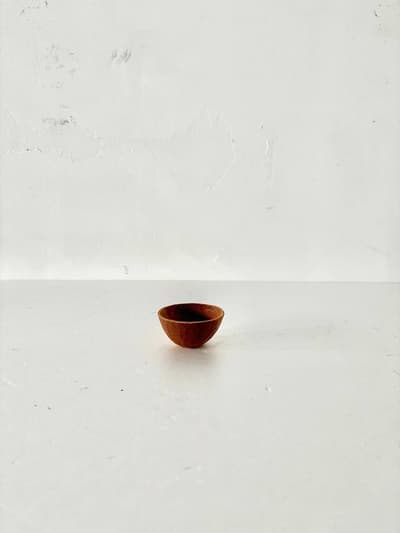 【未使用】三谷龍二　木の小さなボウル　 画像1