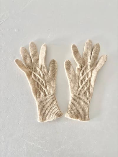 【美品】MARGARET HOWELL　手袋　 画像1