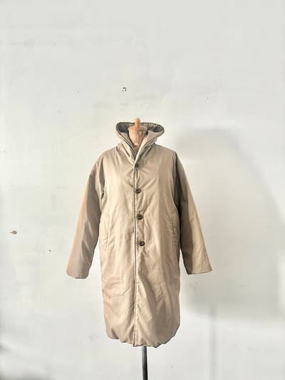 The LOFTLABO　フードロングダウンコート 画像1