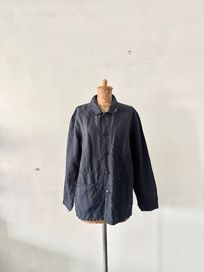 【美品】ARMEN　OVERDYE　AUTHENTIC WORK JACKET　サイズ1　1 画像1