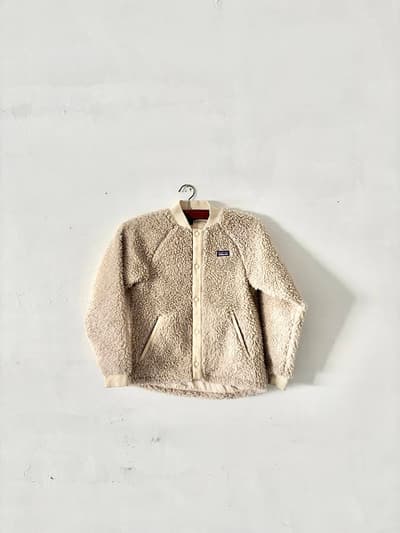 【KIDS】PATAGONIA　ガールズ・レトロX・ボマージャケット　サイズL　12     画像1