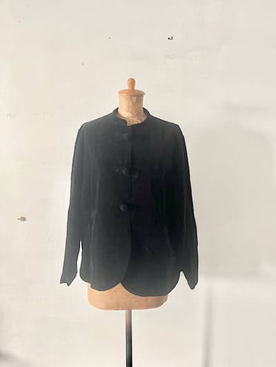 LABORATORY　ベロア　チャイナ　ジャケット　　 画像1