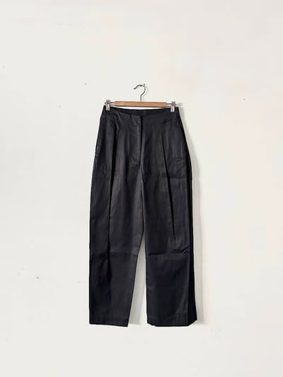【未使用】Squady　スーピマバーバリーハイウエストパンツ 画像1