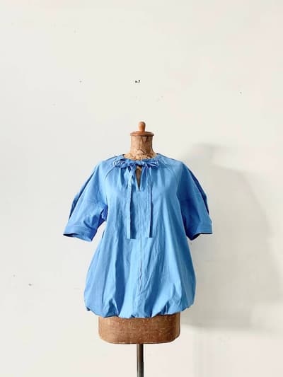 【美品】theory luxes　Crisp Linen Kay 　ブラウス 画像1