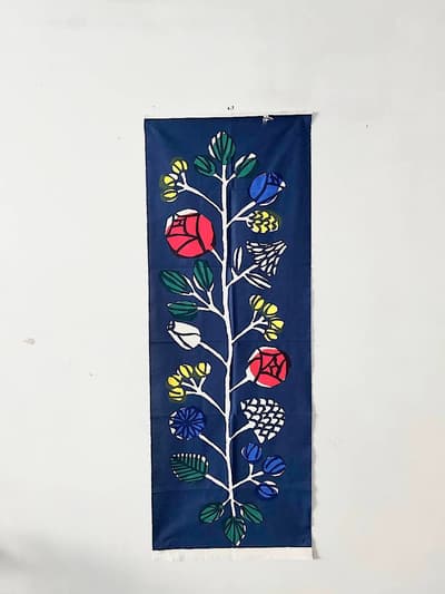 【北欧ヴィンテージ】marimekko　Krannssi　ファブリック　160・60 画像1