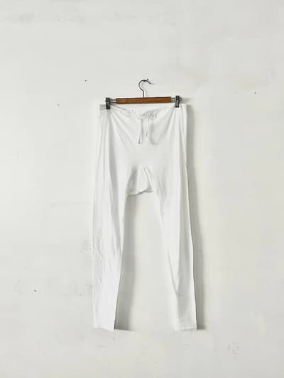 【未使用】homspun　60/1天竺 ロング丈パンツ　フリーサイズ 画像1