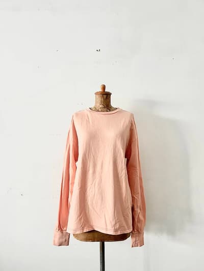 6　ROKU　COTTON LONG SLEEVE TOP　カットソー 画像1