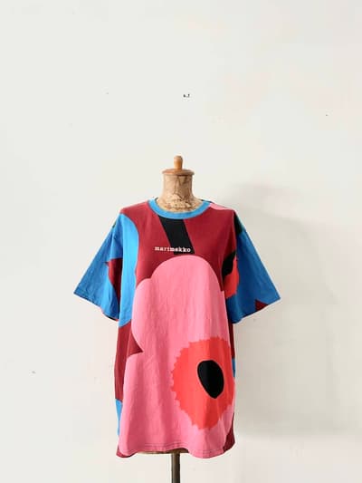 【北欧】marimekko　Unikkoカットソー　マルチカラー 画像1