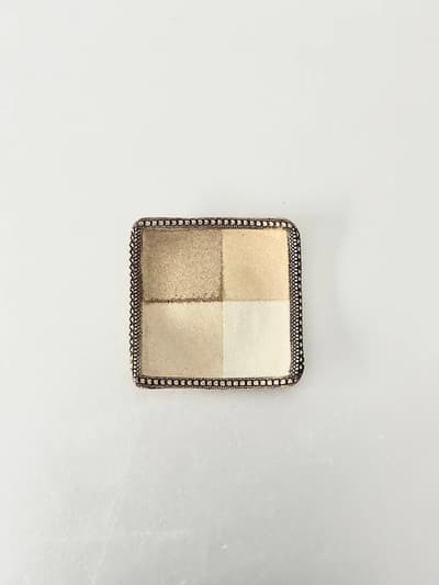 【美品】本田あつみ　プレート　スクエア　正方形　1 画像1