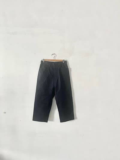OLDMAN’S TAILOR　コットンパンツ　ネイビー　サイズS 画像1