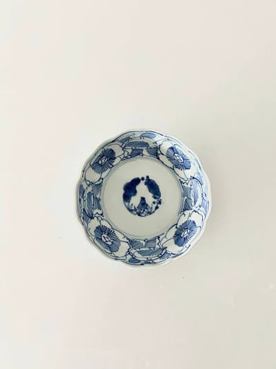【骨董】古伊万里　椿　膾皿　② 画像1