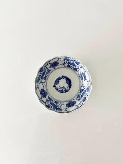 【骨董】古伊万里　椿　膾皿　③ 画像1