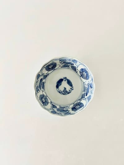 【骨董】古伊万里　椿　膾皿　④ 画像1