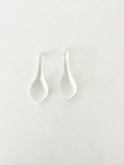 【美品】五十嵐元次　レンゲ　大　２本セット  画像1