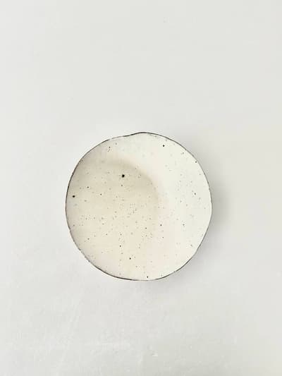 【美品】村上直子　shiromoegi　平鉢　大　① 画像1