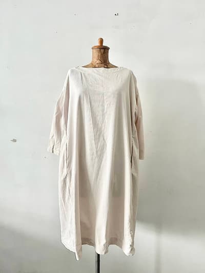 45R　コーデュロイ　ワンピース　コットン　サイズ０　 画像1