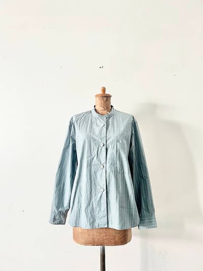 【美品】MARGARET HOWELL　SUPERFINE COTTON STRIPE サイズ2 画像1