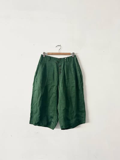 mina perhonen　rain stone　ワイドパンツ　サイズ38 画像1