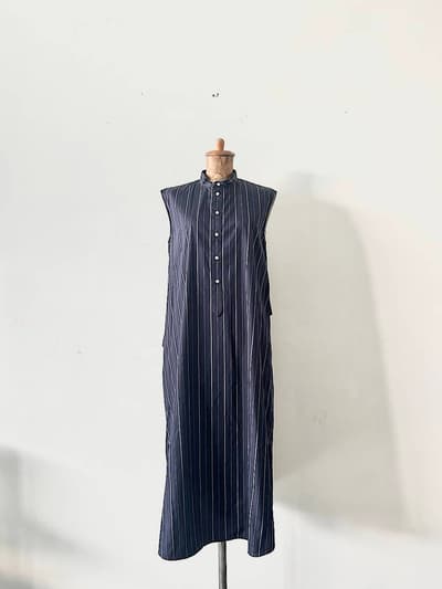 【未使用】yori　バックドレープ シャツワンピース　サイズ36 画像1