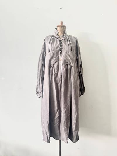 【美品】HALLELUJAH　1890's Bourgeron 羊飼いシャツワンピース 画像1